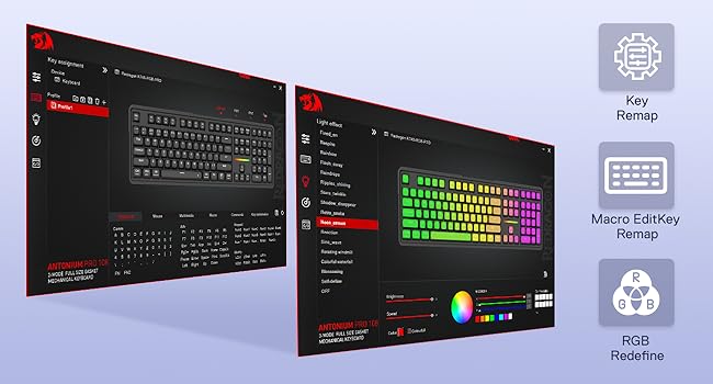 Redragon K745 PRO Wireless Gasket RGB Gaming Keyboard