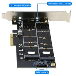 nvme to pcie converter adapter