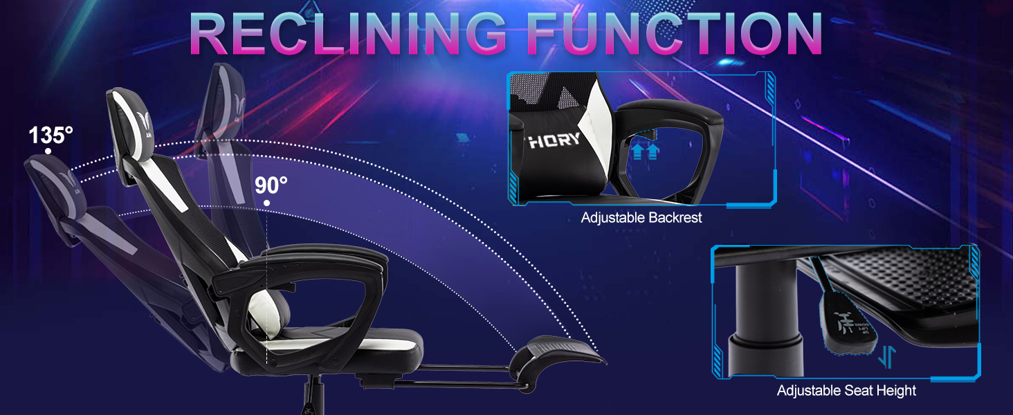 RECLINING GAMING CHAIR