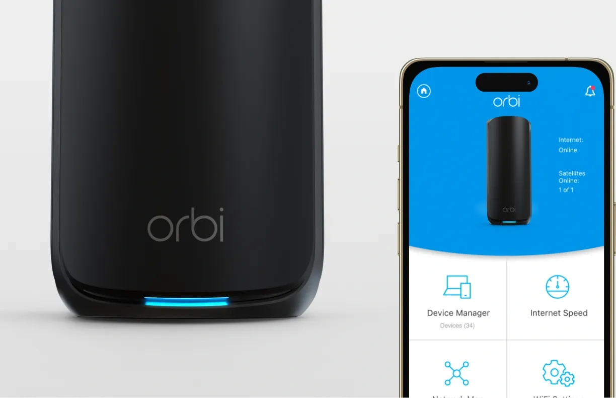 Netgear Orbi 970 Series Quad-Band WiFi 7 Mesh System