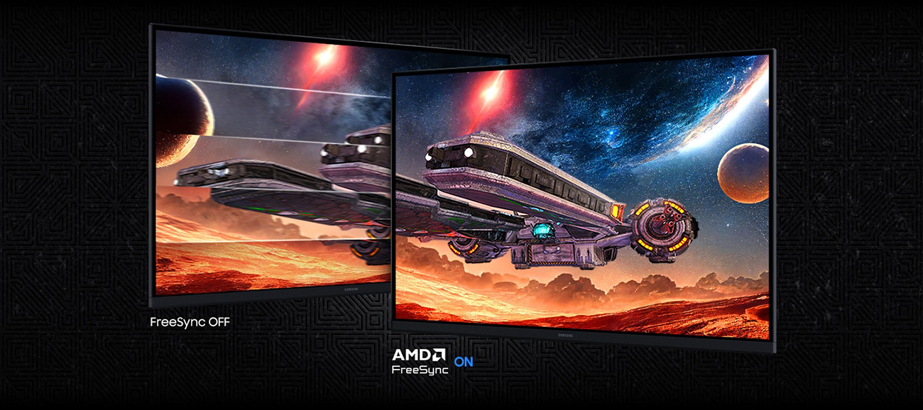SAMSUNG 32-inch Odyssey G5 G50F QHD 180Hz Gaming Monitor