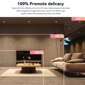 Tuya Smart APP 3.0MP Indoor Smart Wifi IP Camera