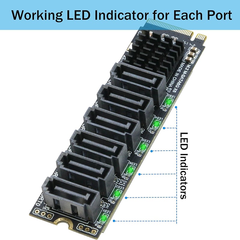 m.2 to sata adapter converter card