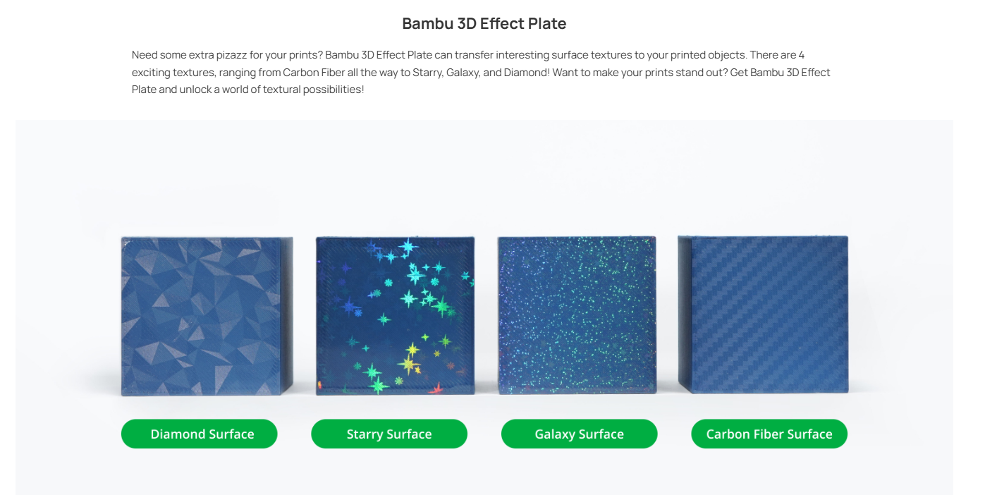 Bambu 3D Effect Plate