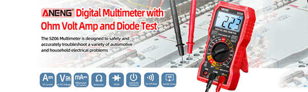 SZ06 Digital Multimeter Tester