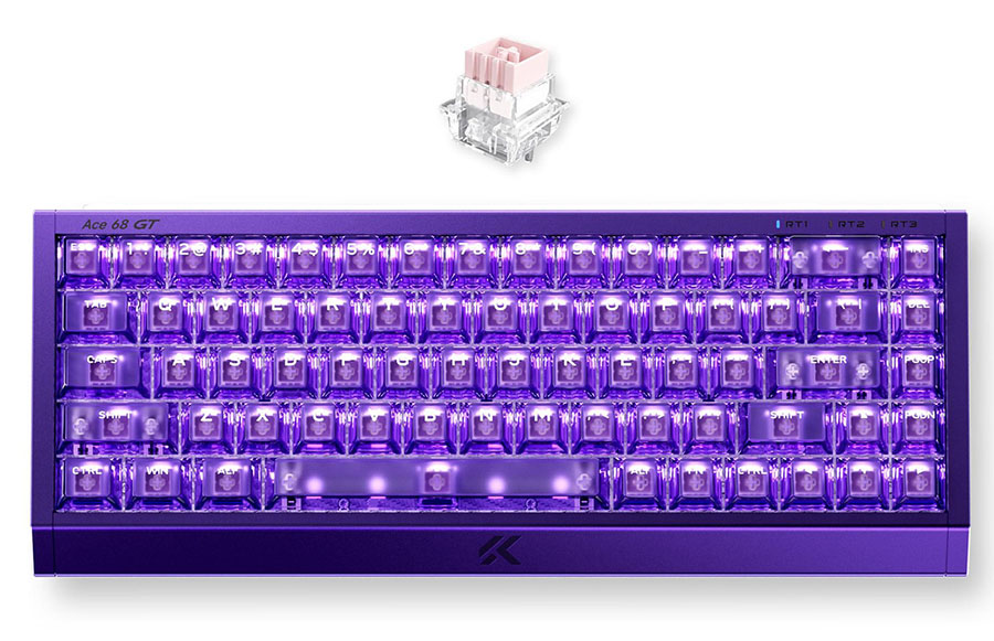 MCHOSE Ace 68 GT Full-aluminum Esports Hall Effect Keyboard