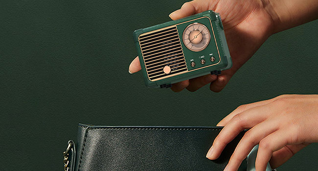 Dosmix Retro Bluetooth Speaker