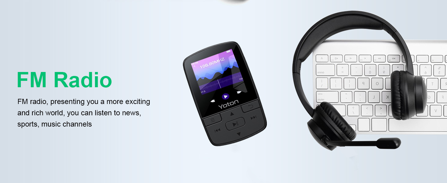 YOTON YM03BLACK MP3 Player - Black