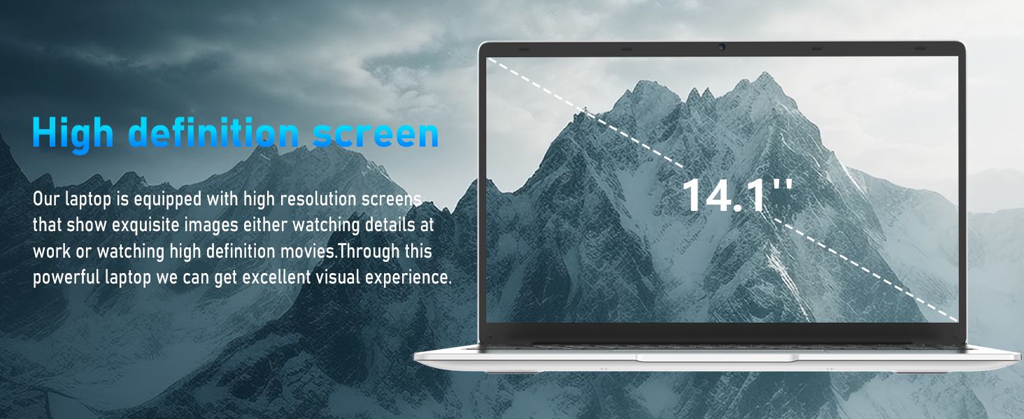 14.1 inch Screen