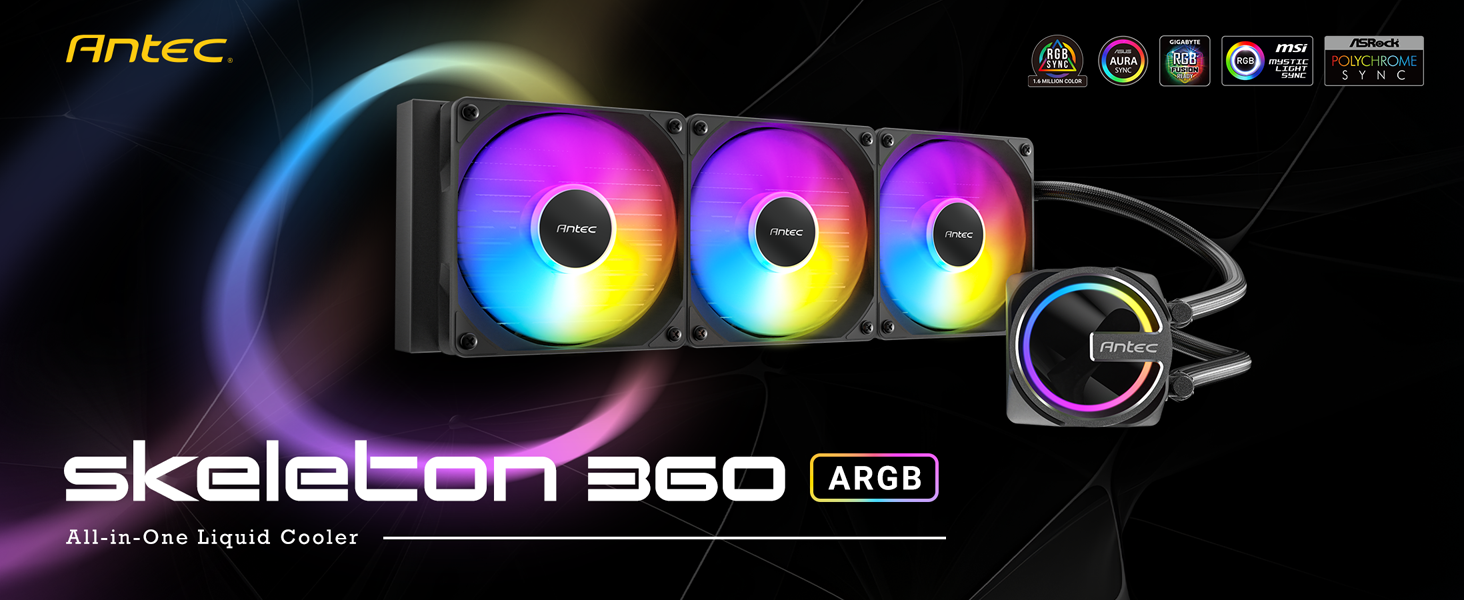 Antec Skeleton 360 ARGB Liquid CPU Cooler