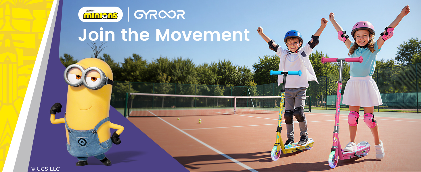 GYROOR KS2 Minion Electric Scooter