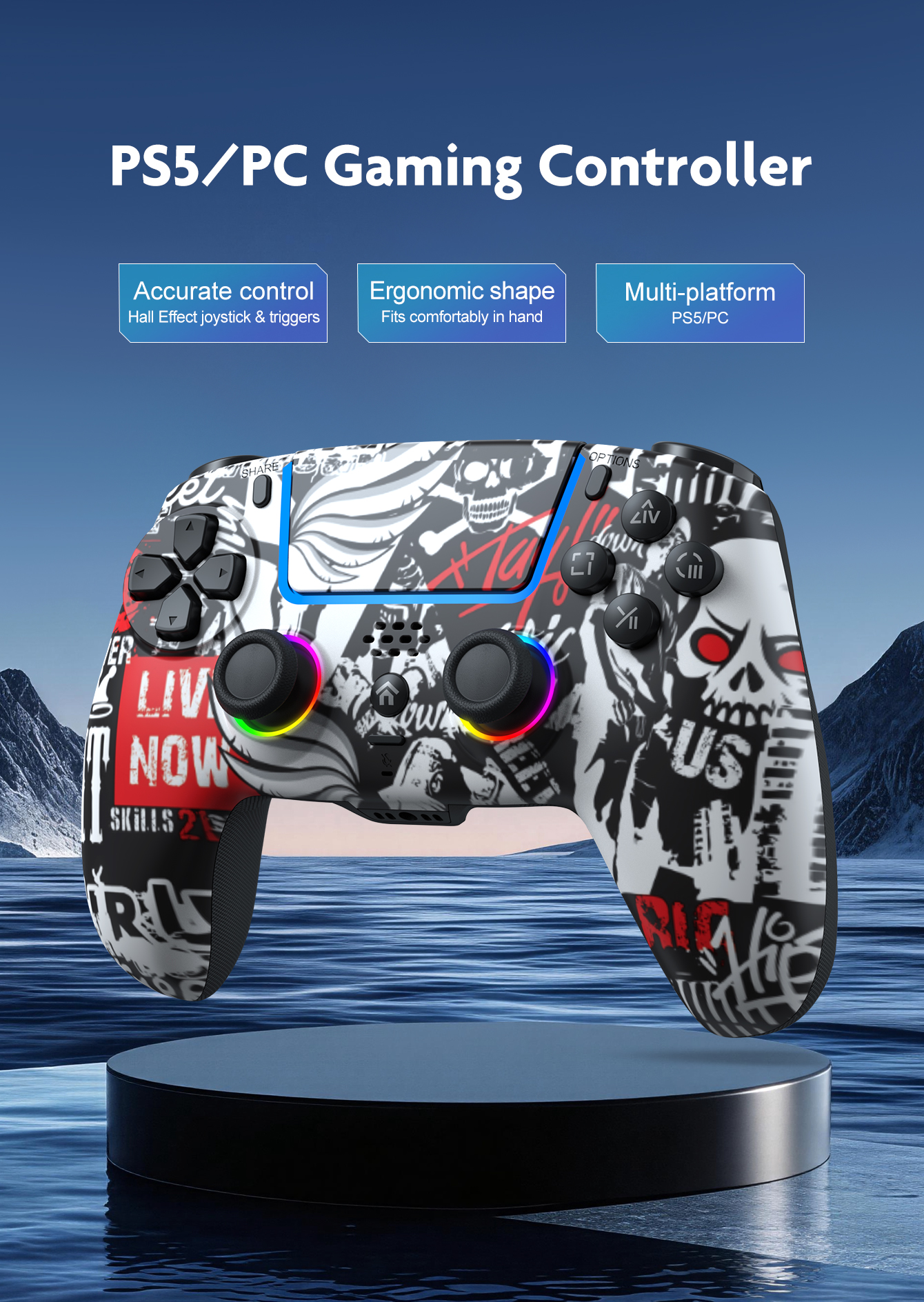 PS5/PC Gaming Controller