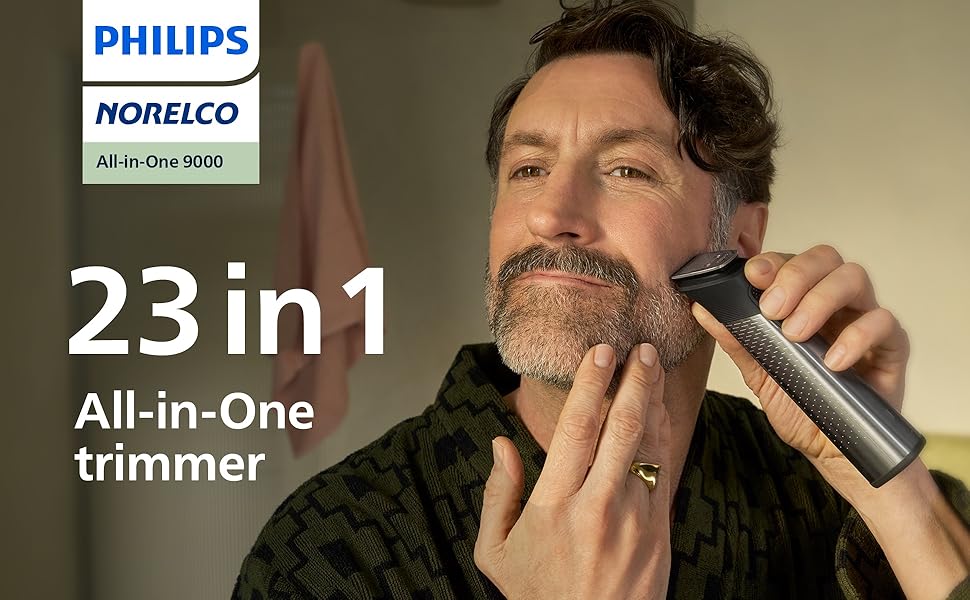 Philips Norelco All-in-One 9000 Series 23-Piece Trimmer