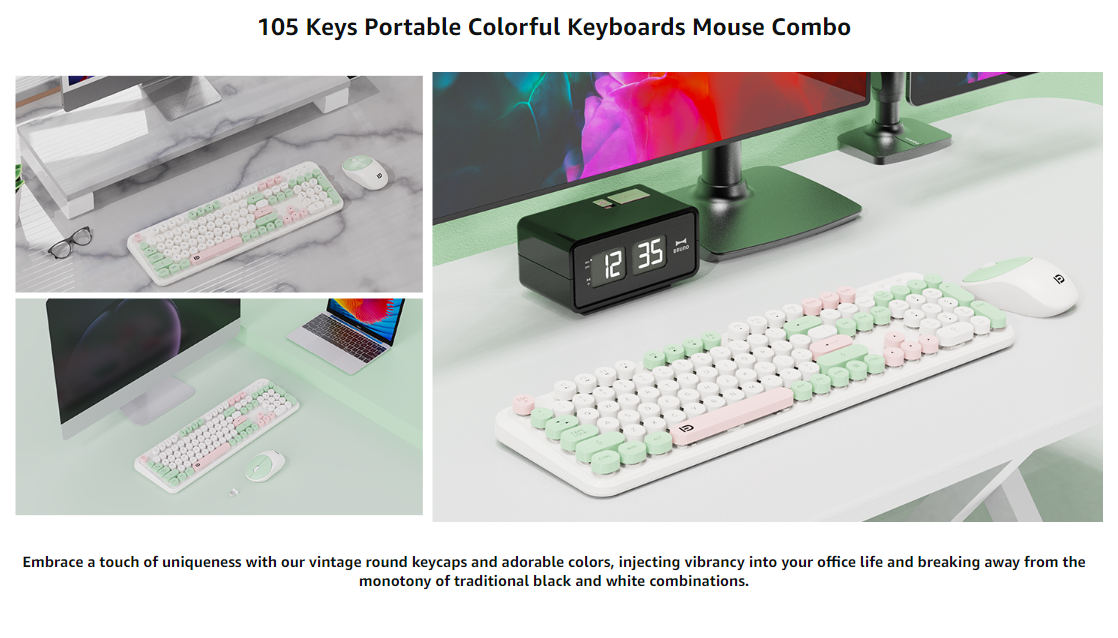 Wireless keyboard and mouse kit