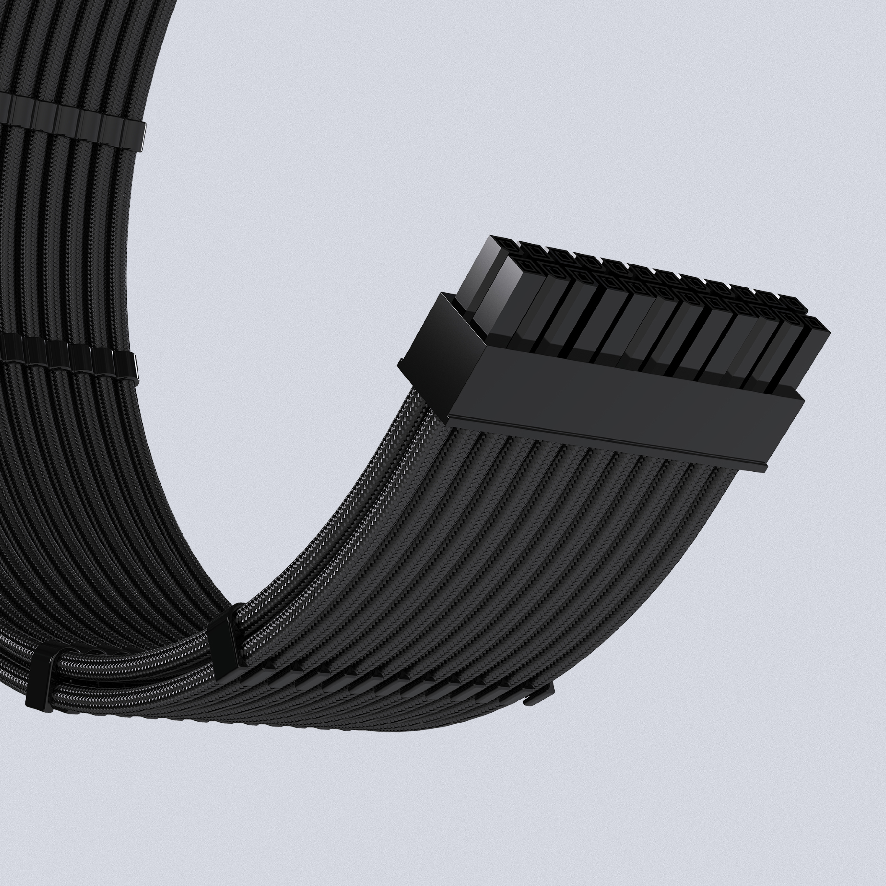 Cable Extension Sleeved Custom Mod GPU PC Power Supply Soft Nylon Braided