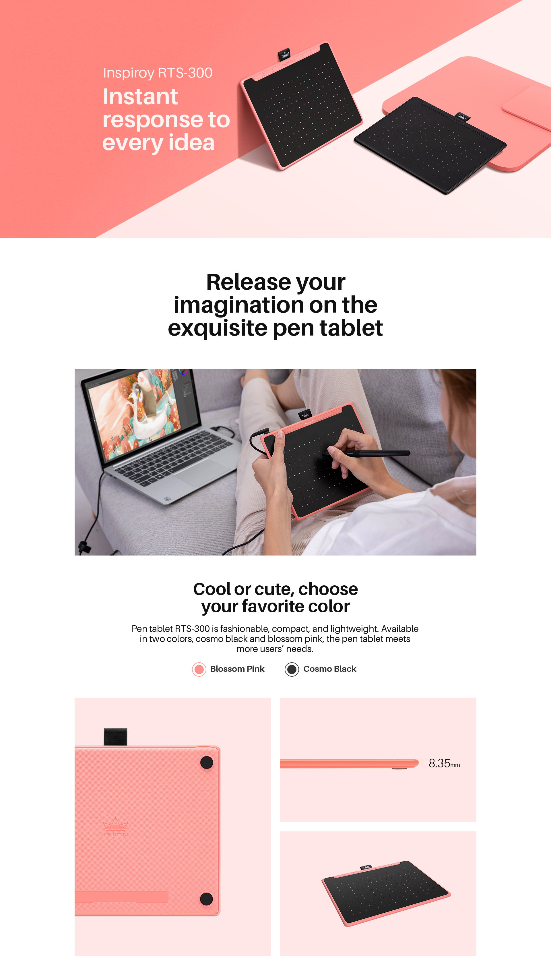 Huion INSPIROY RTS-300