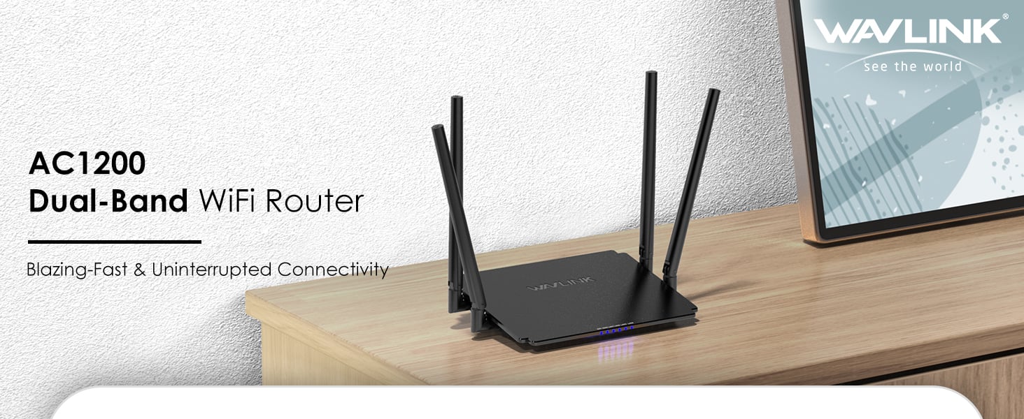 AC1200 wifi router