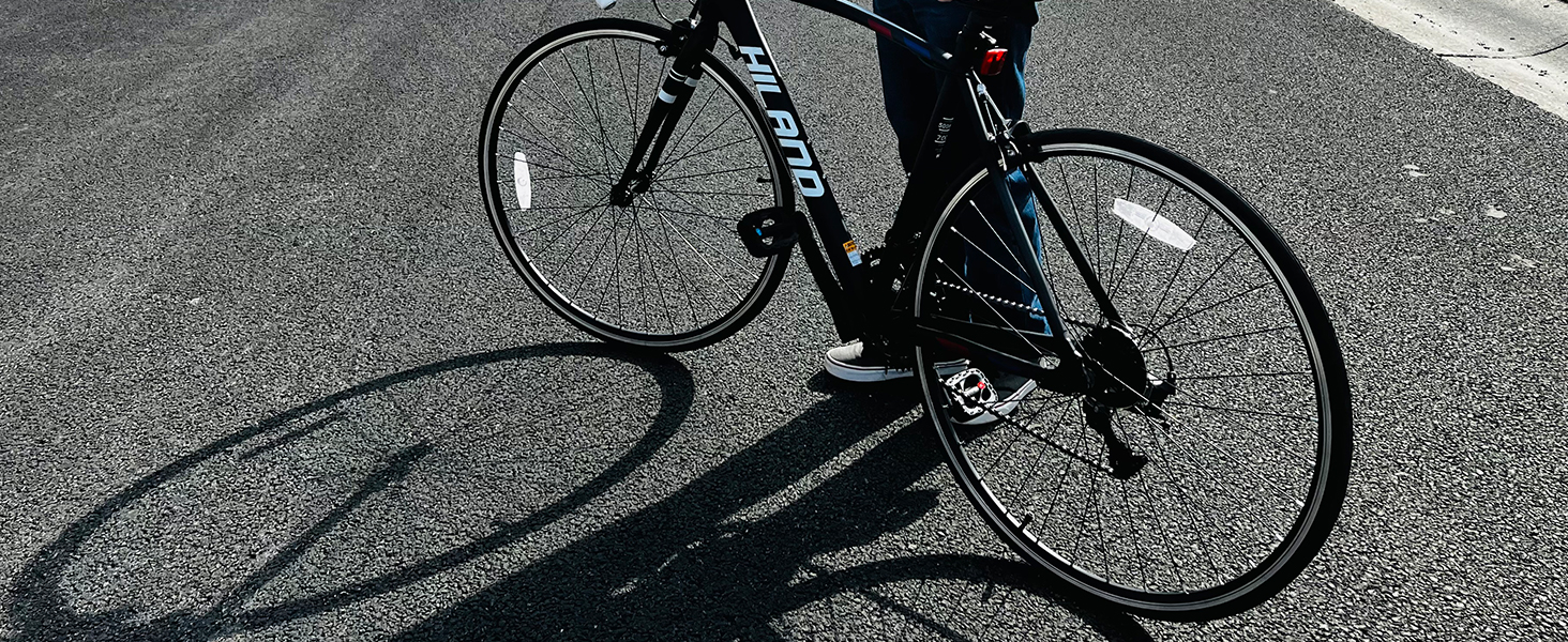 road bike road bicycle adult women men 700c 14 speeds