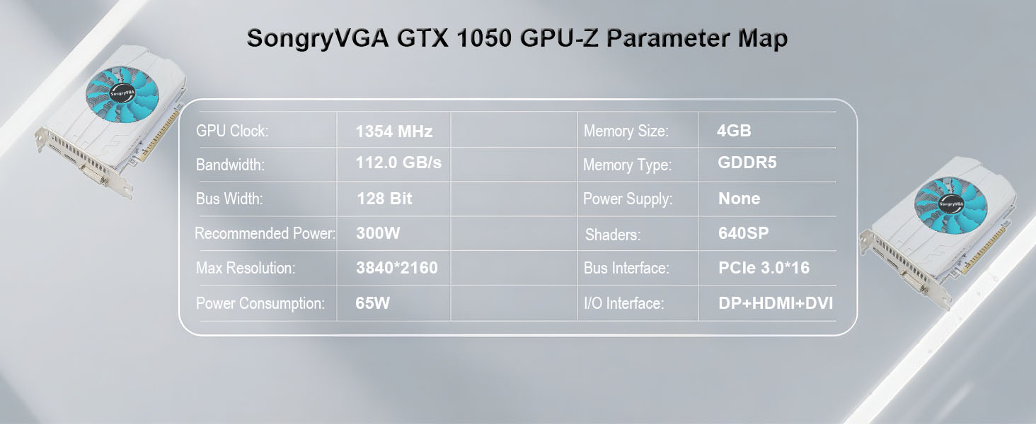 GTX 1050 4GB Gaming Graphics Card