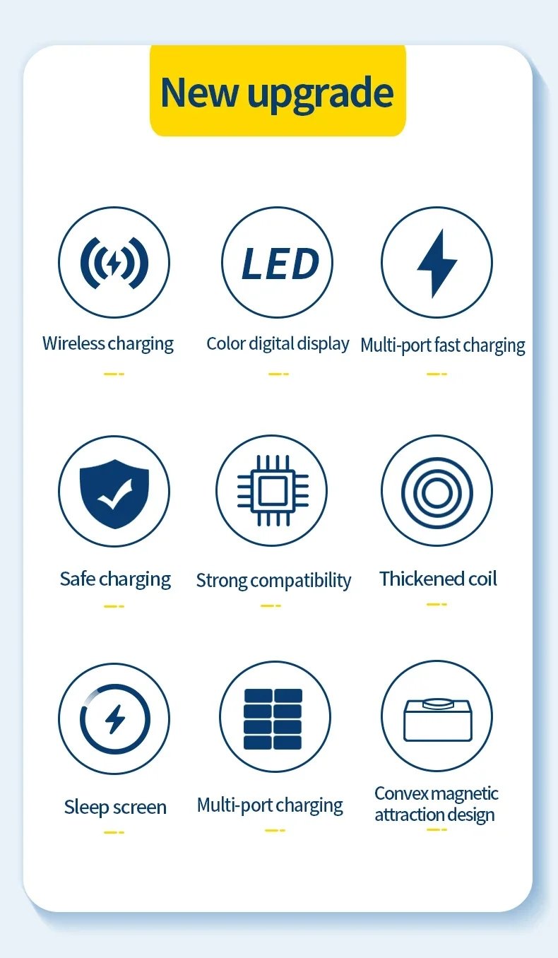 110W 8Ports Multifunctional charging station