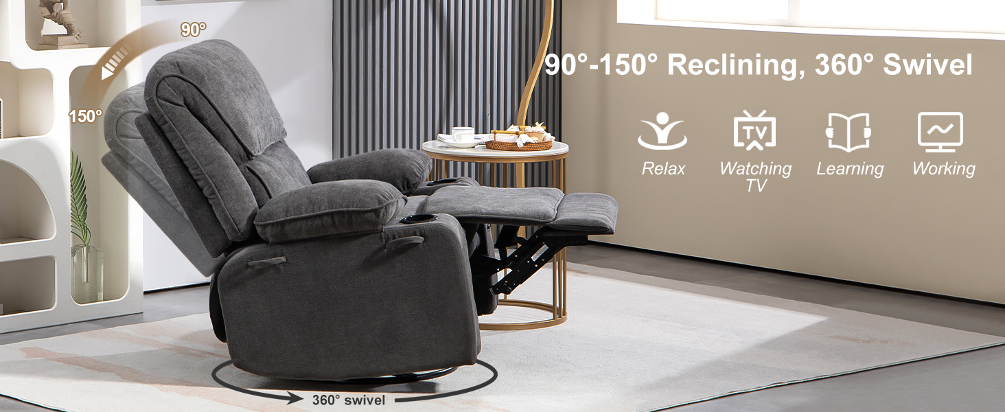 RECLINING & SWIVEL