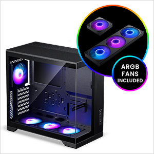 Phanteks XT V5 Panoramic Glass Compact ATX Gaming PC Case
