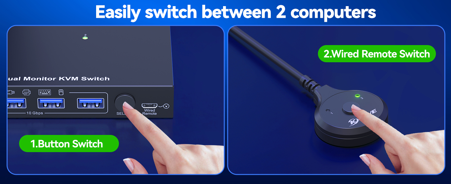 With 4 USB 3.2 ports for keybaord, mouse, U disk,support ultra-fast data transfer up to 10Gbps