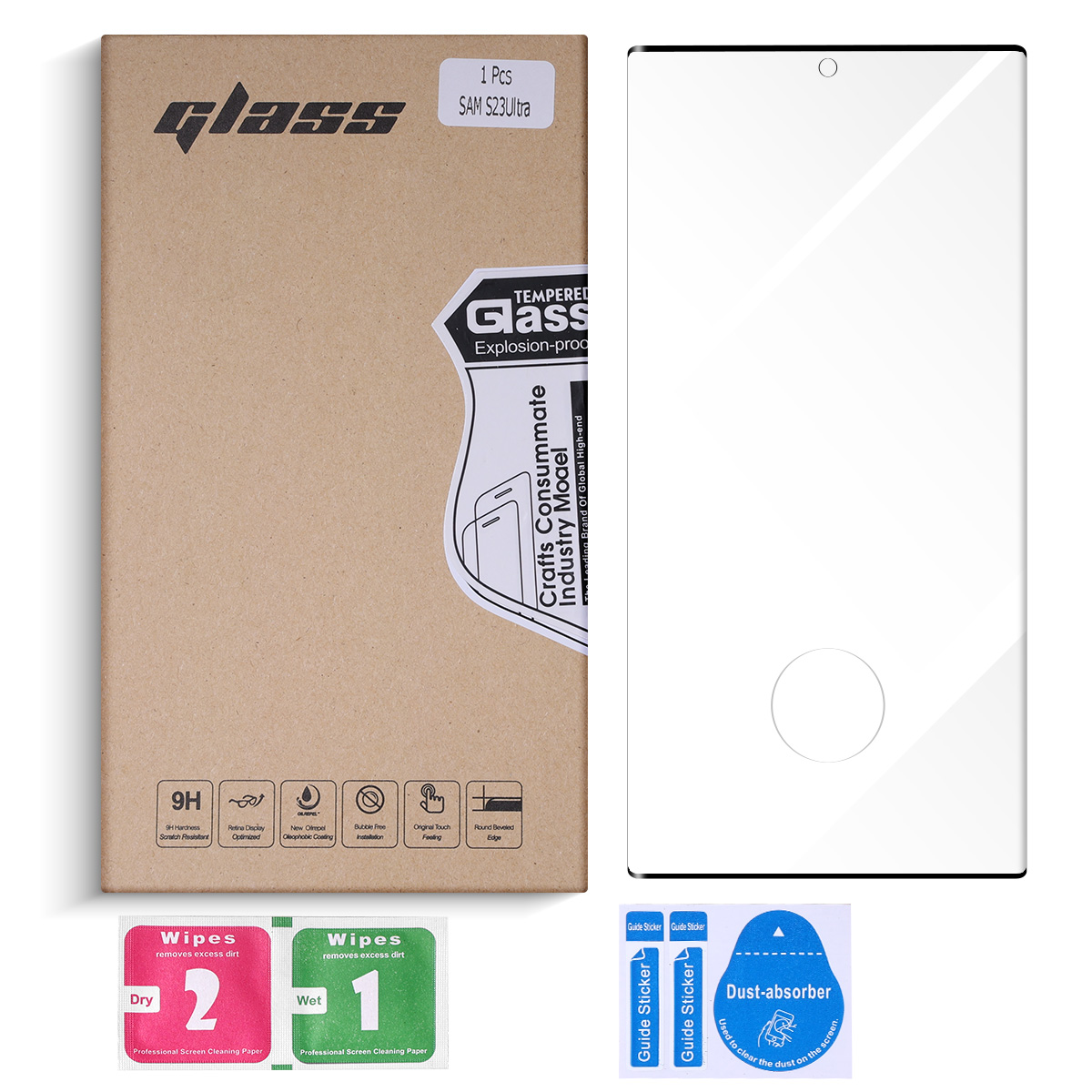 Samsung Galaxy S23 Ultra Tempered Glass