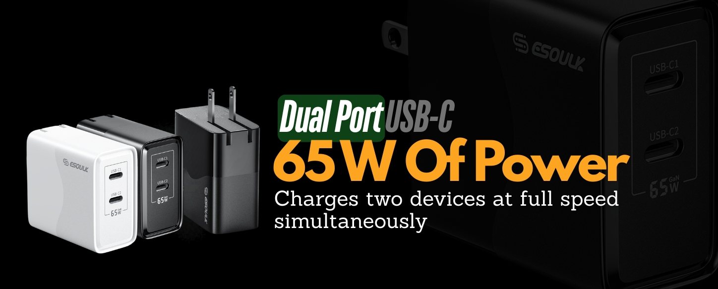 Dual USB-C Charger