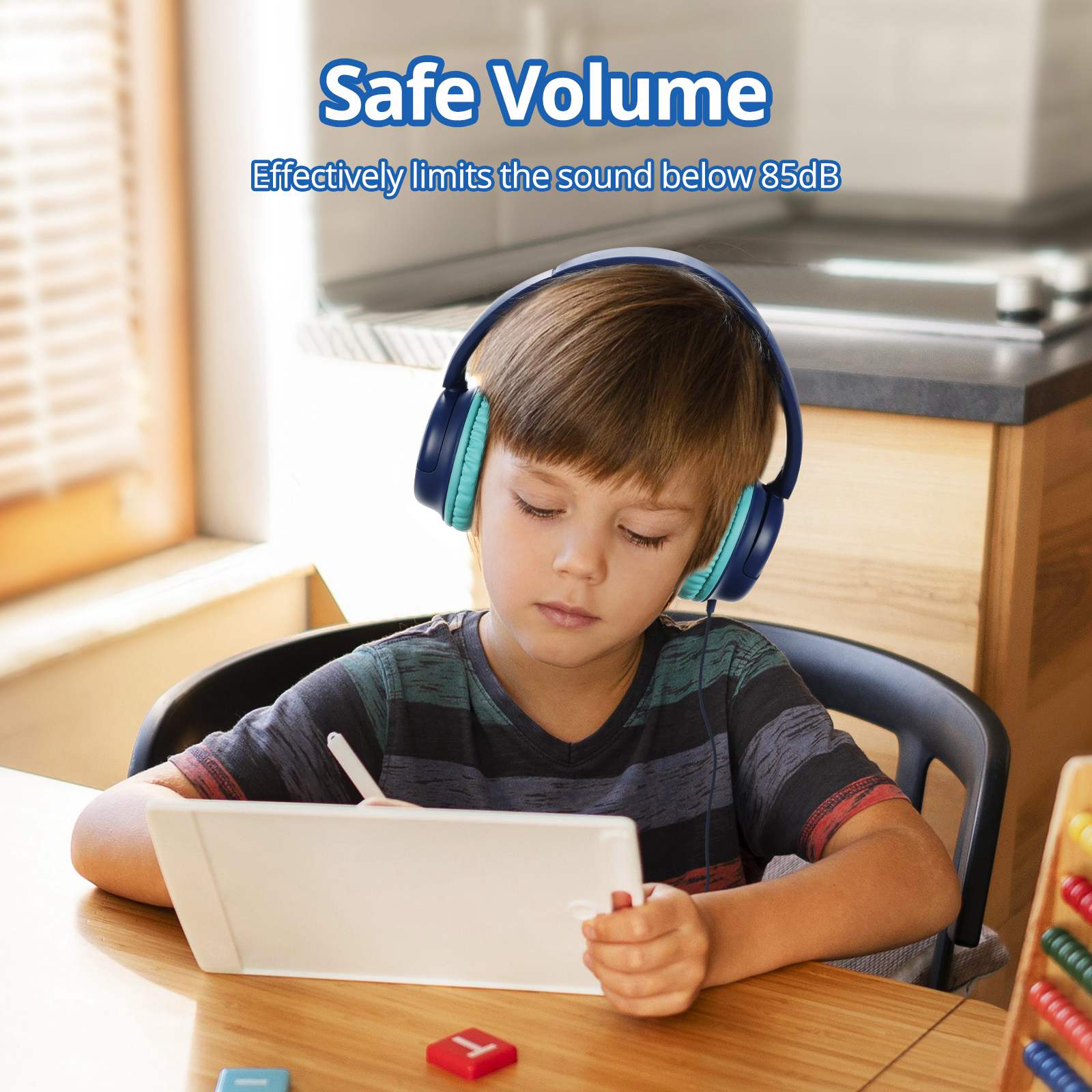 Tronsmart Kids Headphones Lightweight Foldable On-Ear Wired Headphones