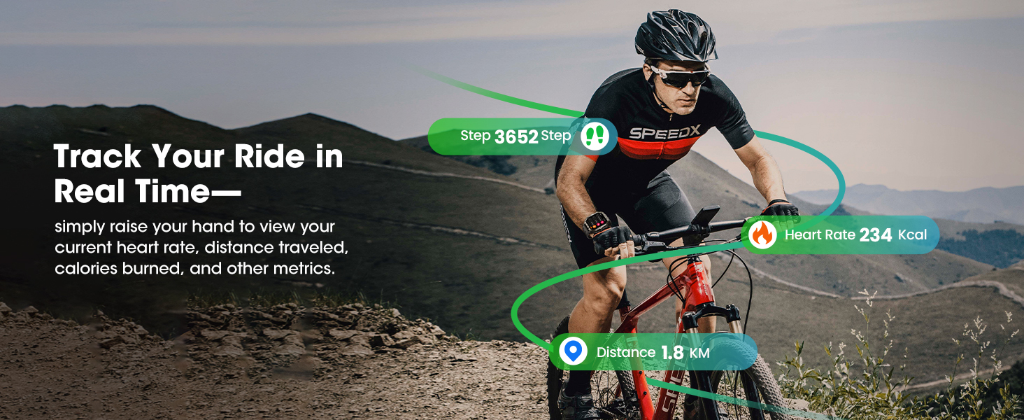 Military Smart Watch Built-in GPS, Bluetooth Calling, for iPhone & Android Phones