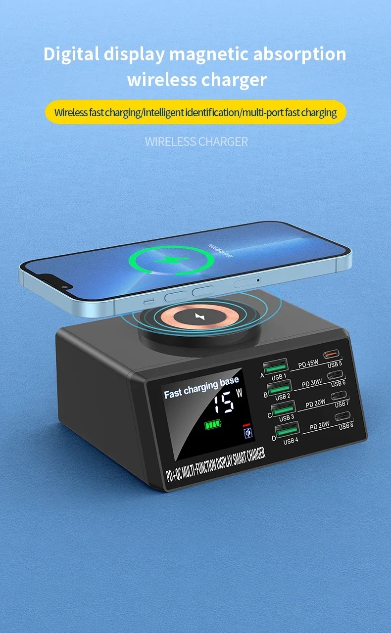 110W 8Ports Multifunctional charging station