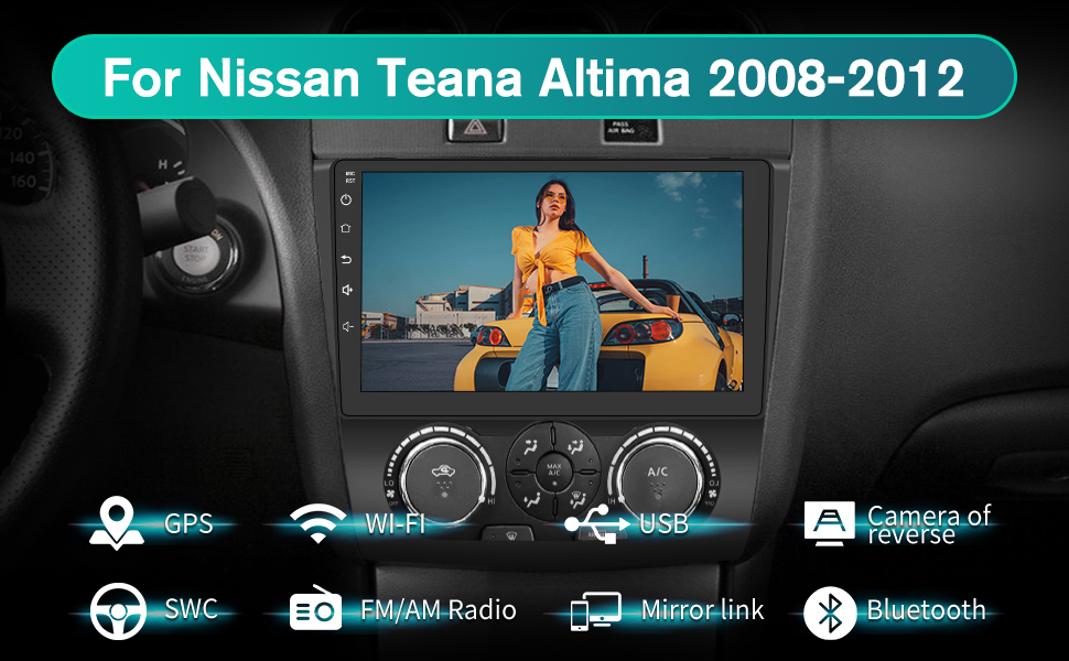 Android Car Stereo for Nissan Teana Altima 2008 2009 2010 2011