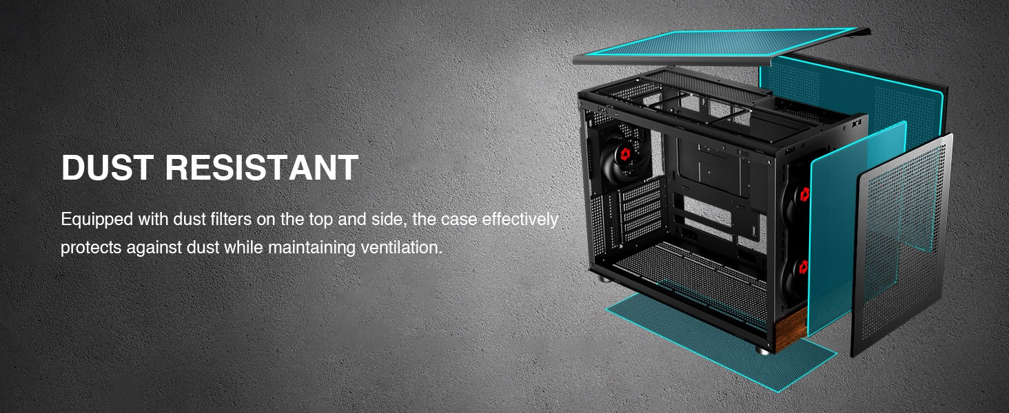 Rosewill RWM2 Micro ATX Gaming PC Case