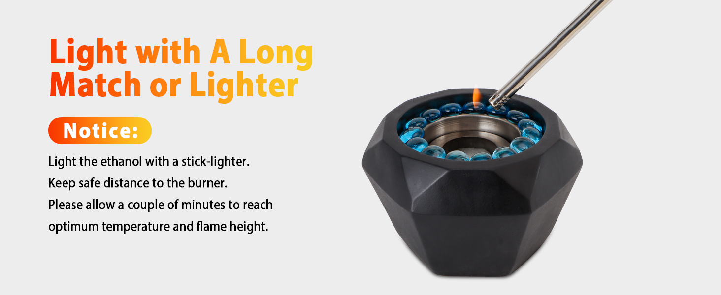 Portable Tabletop Fireplace