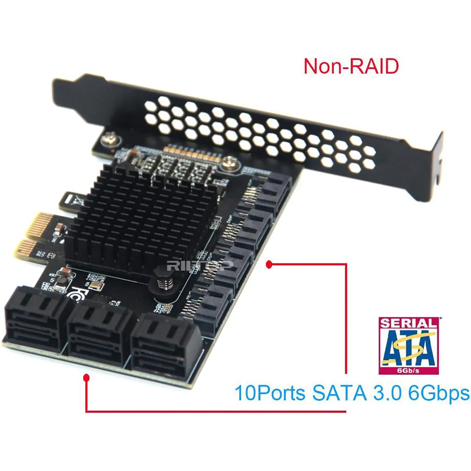 sata expansion card 10 port