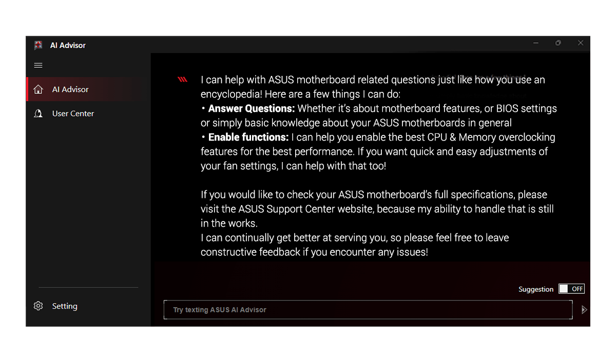 ASUS ROG CROSSHAIR X870E HERO AMD X870E AM5 ATX motherboard