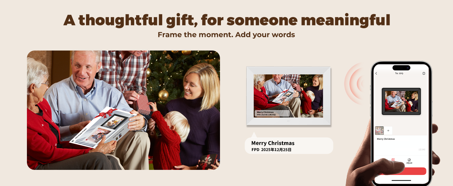 A thoughtful gift, for someone meaningful