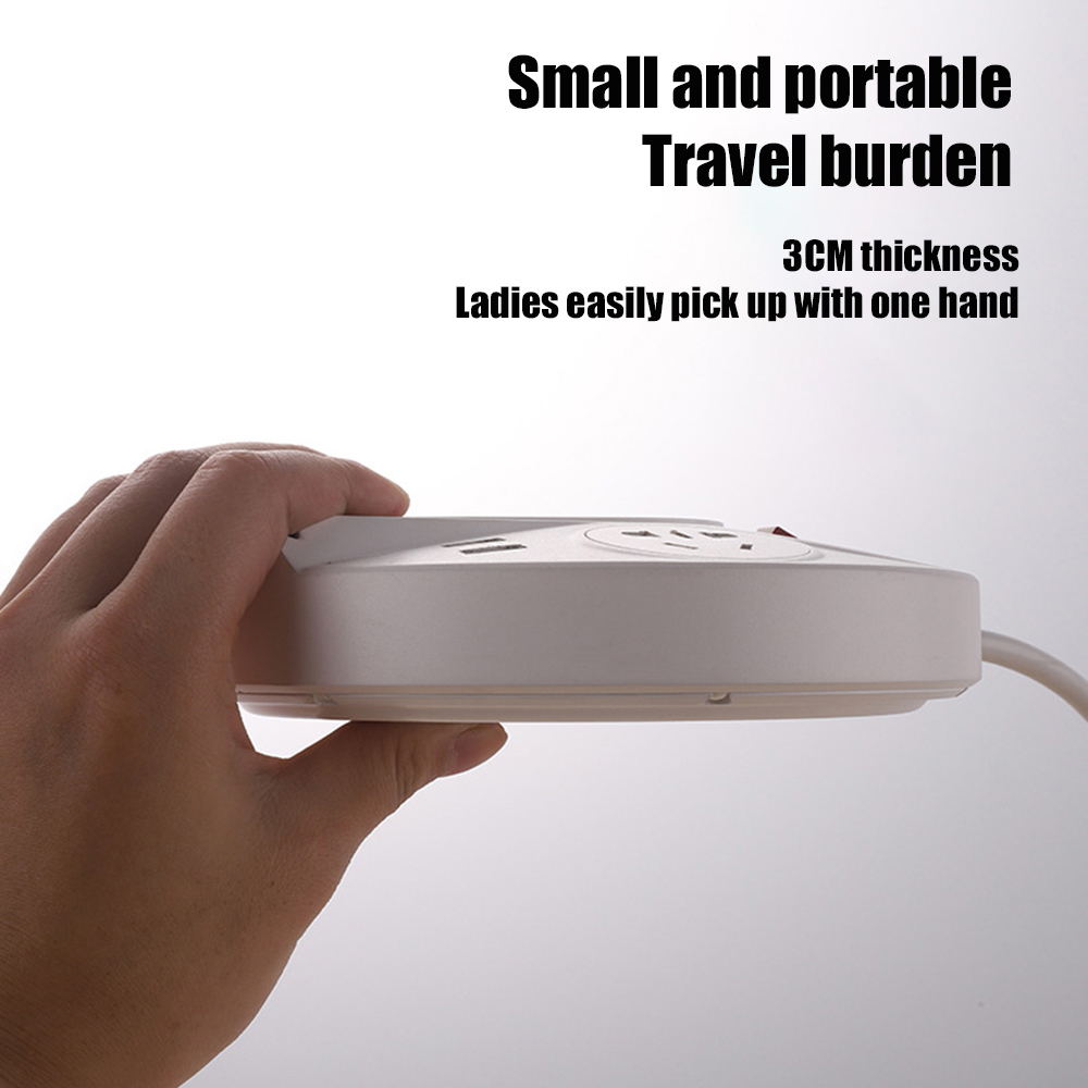 Power Strip, Wireless Charger 40W EU US Plug Surge Protector,Desktop Charging Station