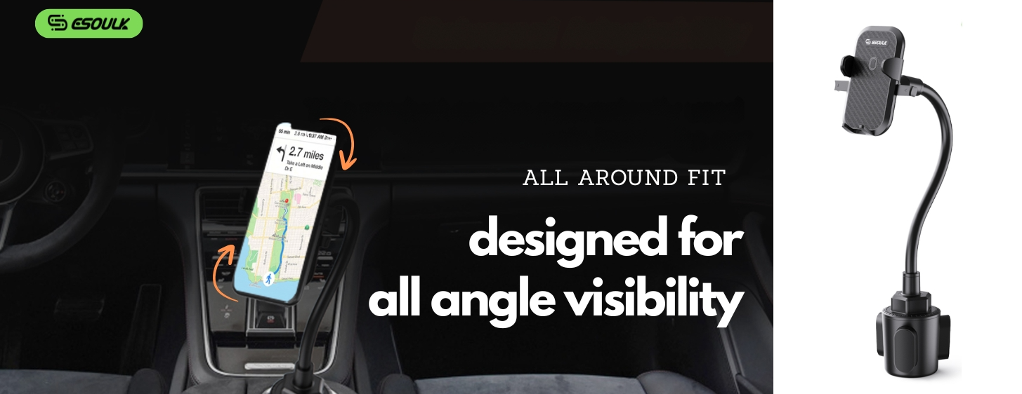 gooseneck car phone holder