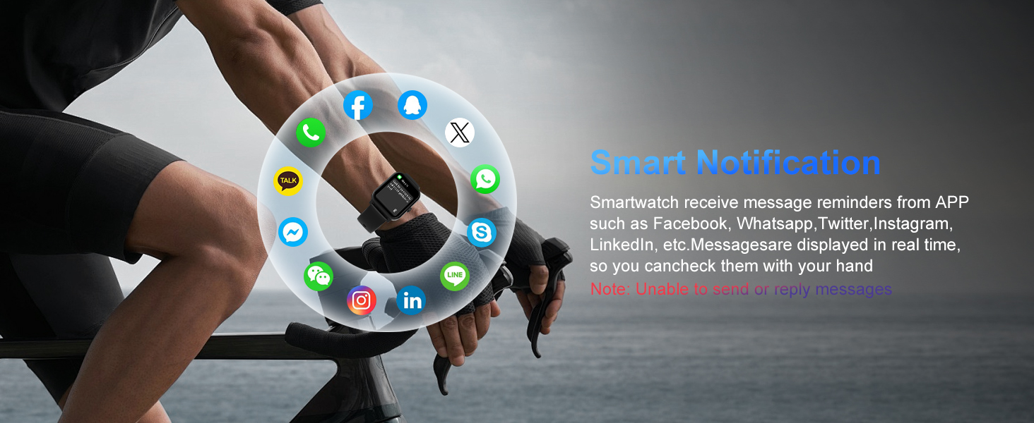 Smart Watch, 1.85" HD Smartwatch for Men Women (Answer/Make Calls), Fitness Watch