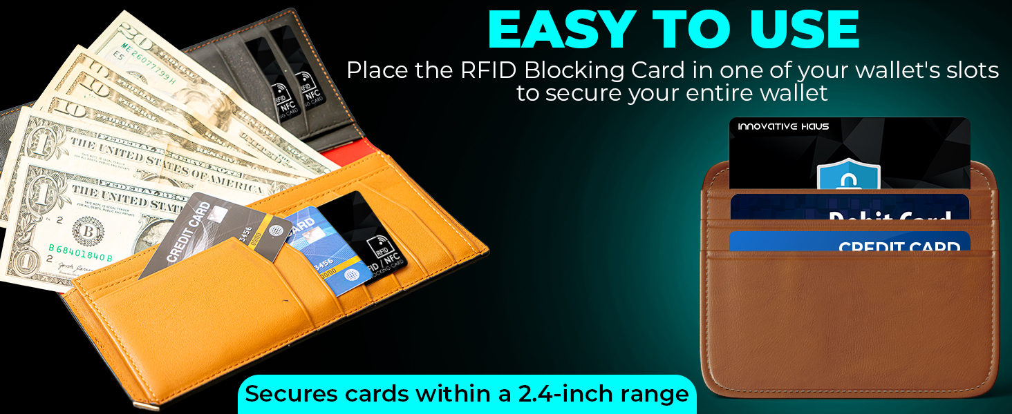 rfid blocking card credit wallet debit passport protector sleeves travel skimming NFC holder