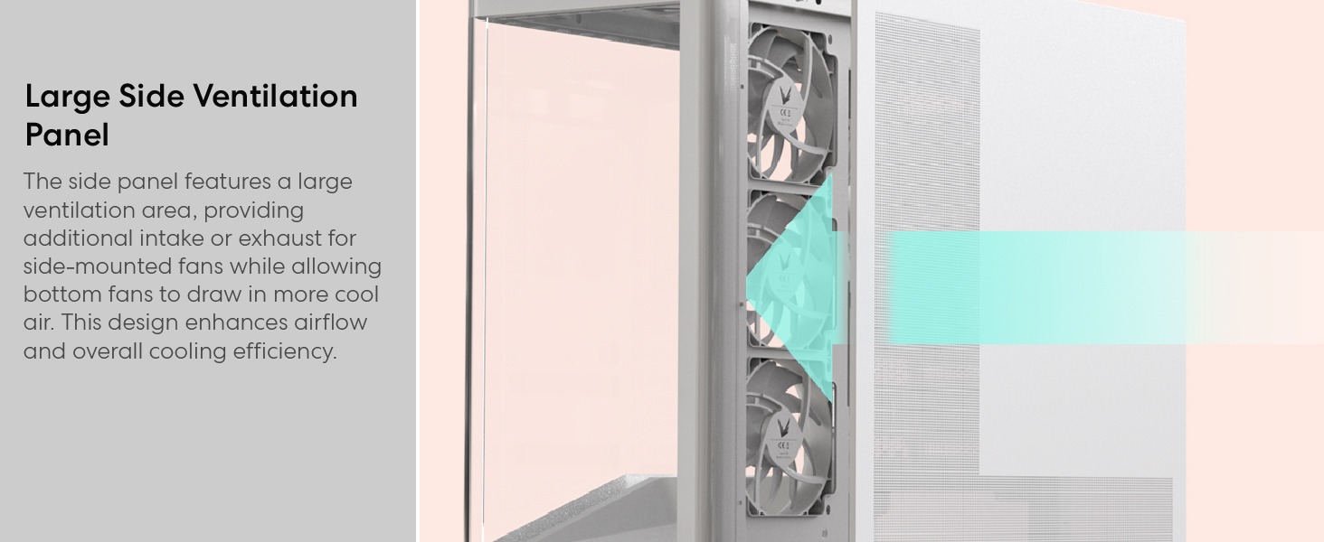 Formula V Line Crystal U9 Mid-Tower PC Case