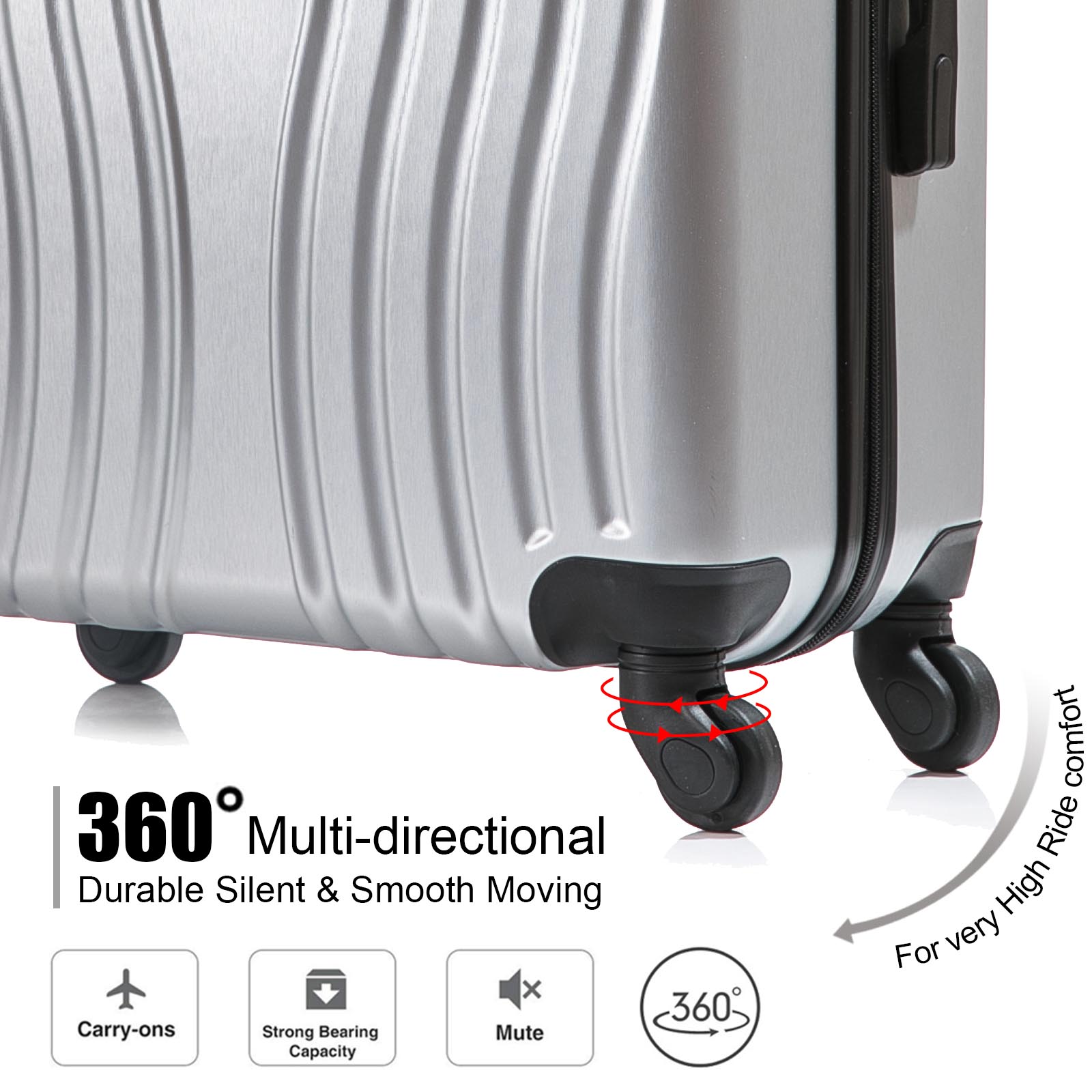 4 Piece Hardshell Luggage Set
