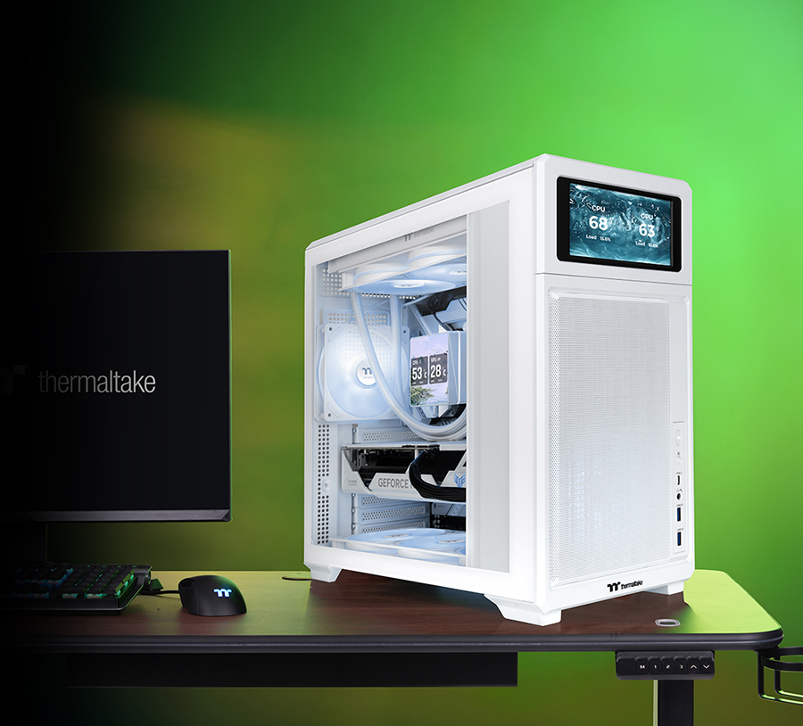 Thermaltake TR300 Snow TG Mid Tower Chassis