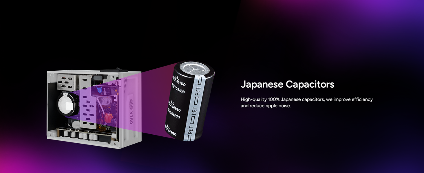 Cooler Master V750 SFX Gold 750W Fully Modular Power Supply White