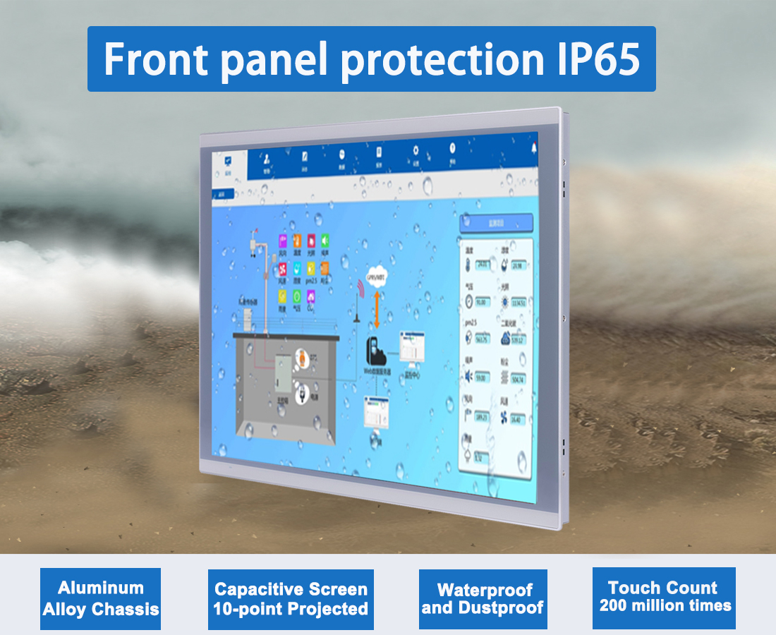 19 Inch TFT LED IP65 Industrial Panel PC