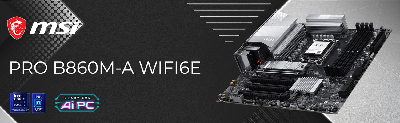 MSI PRO B860M-A WIFI6E Motherboard