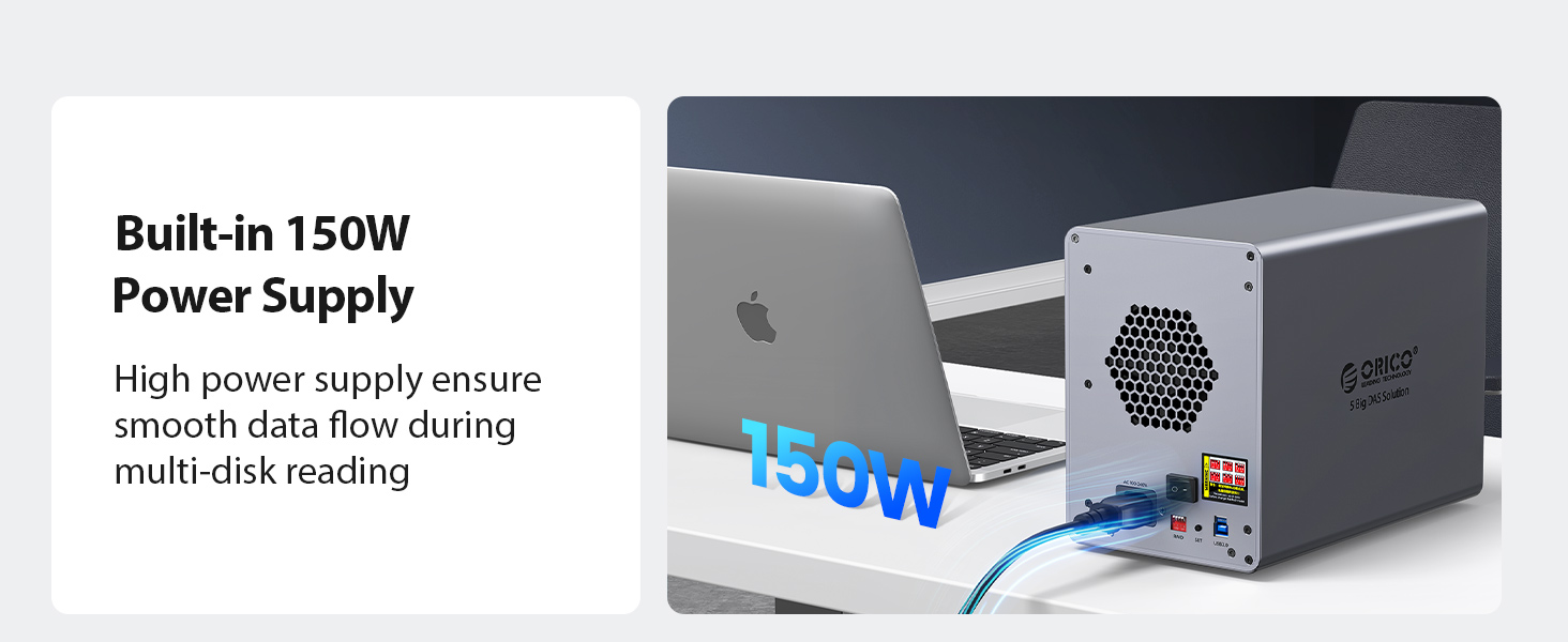 Built-in 150W Power Supply