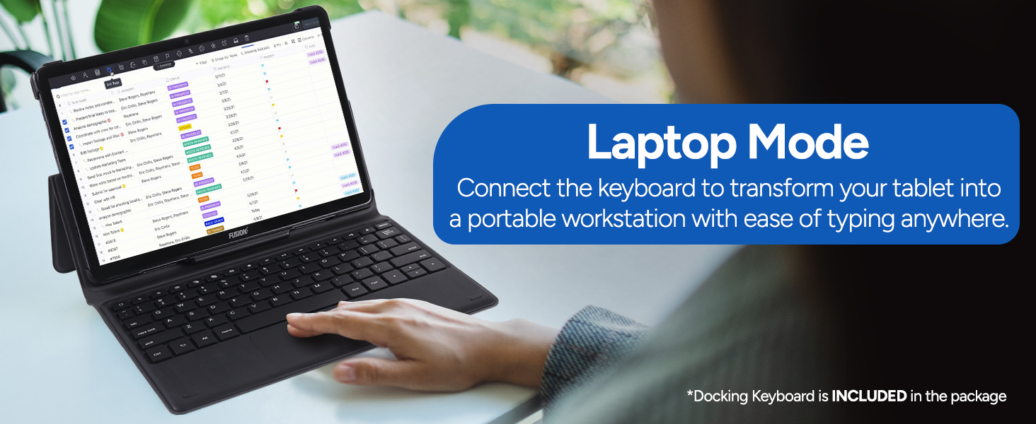 android tablet with keyboard